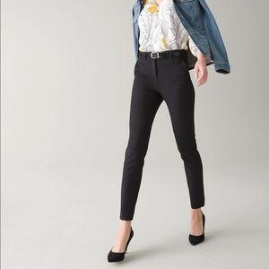 WHBM COMFORT STRETCH SLIM ANKLE SUIT PANTS BLACK SIZE 8 EUC